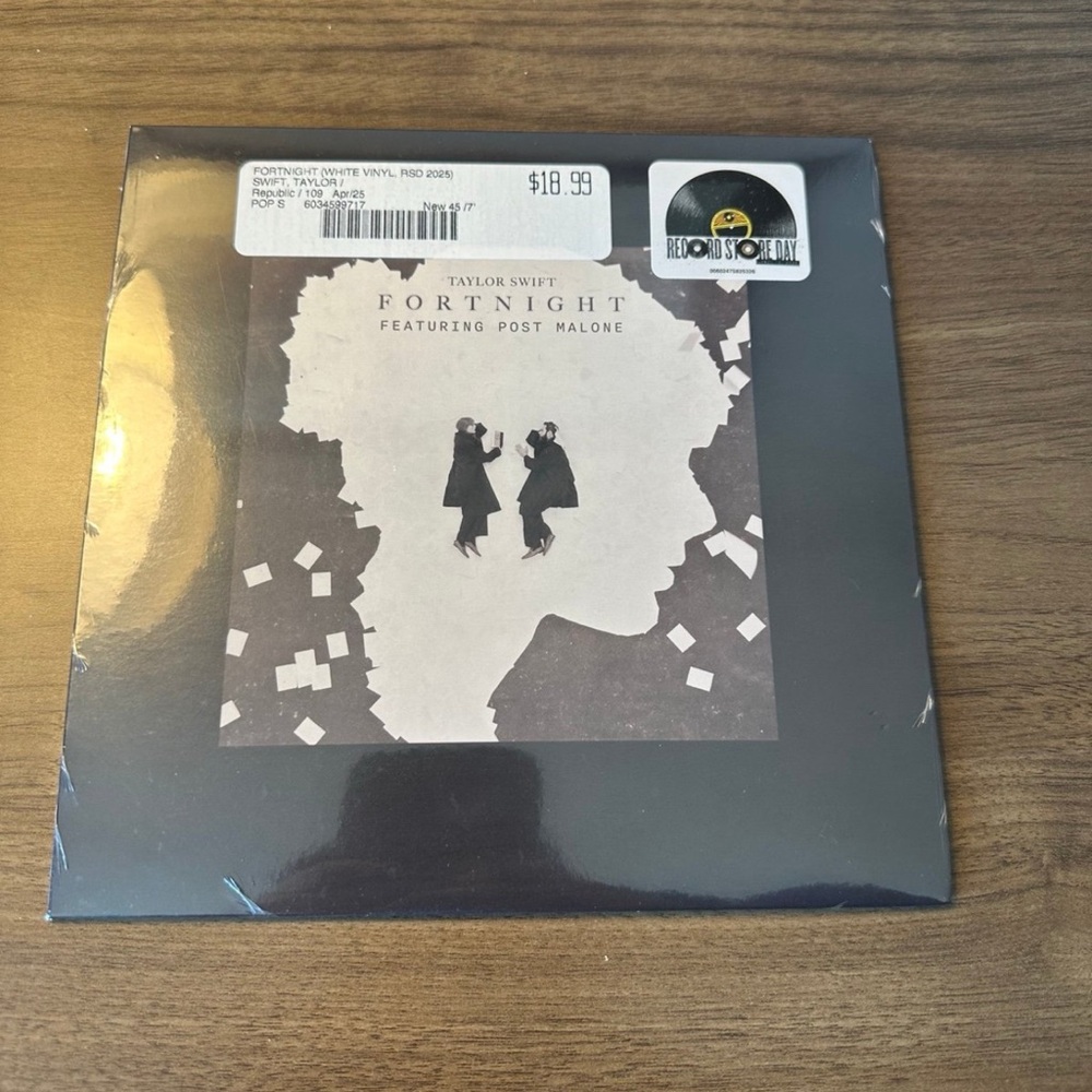 Taylor Swift - Fortnight - 7" WHITE VINYL - Record Store Day RSD 2025 - IN HAND